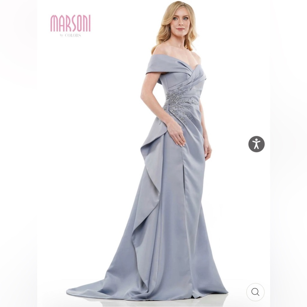 Elegant Off Shoulder Evening Gown